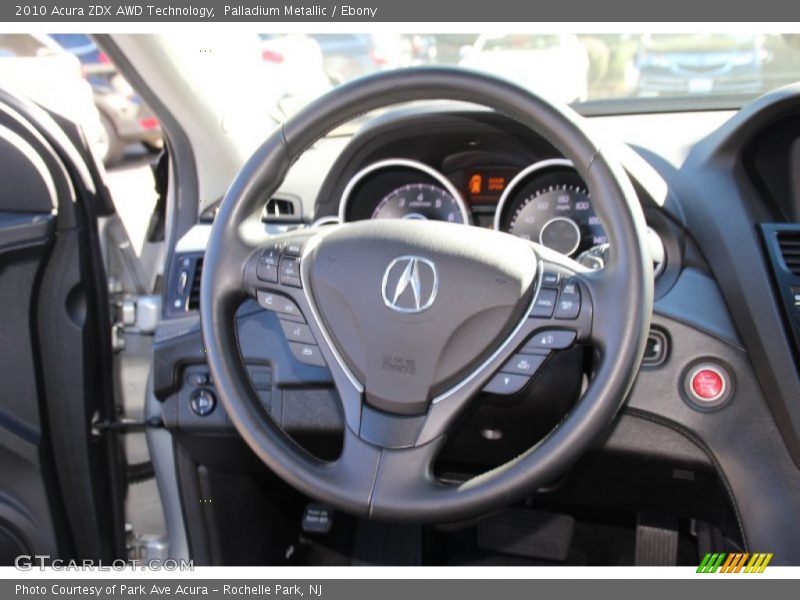Palladium Metallic / Ebony 2010 Acura ZDX AWD Technology