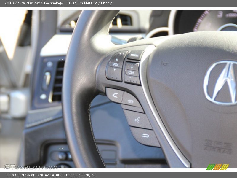 Palladium Metallic / Ebony 2010 Acura ZDX AWD Technology
