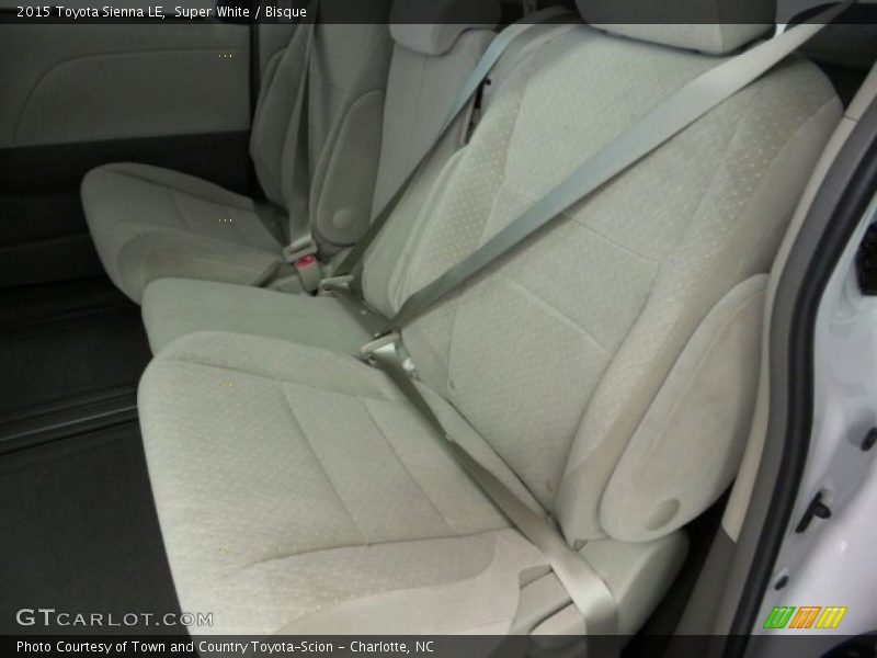 Super White / Bisque 2015 Toyota Sienna LE