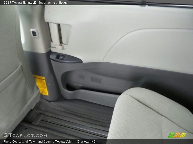 Super White / Bisque 2015 Toyota Sienna LE
