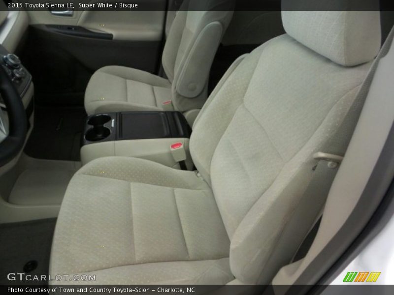 Super White / Bisque 2015 Toyota Sienna LE