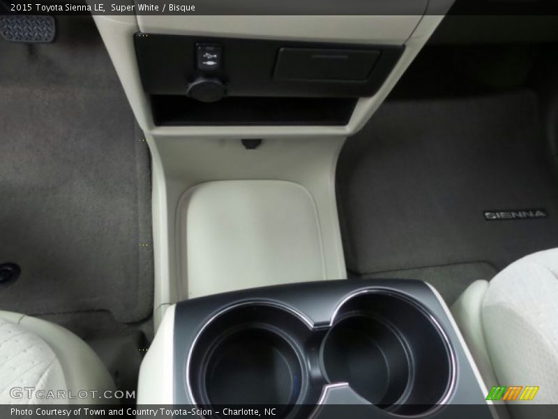 Super White / Bisque 2015 Toyota Sienna LE
