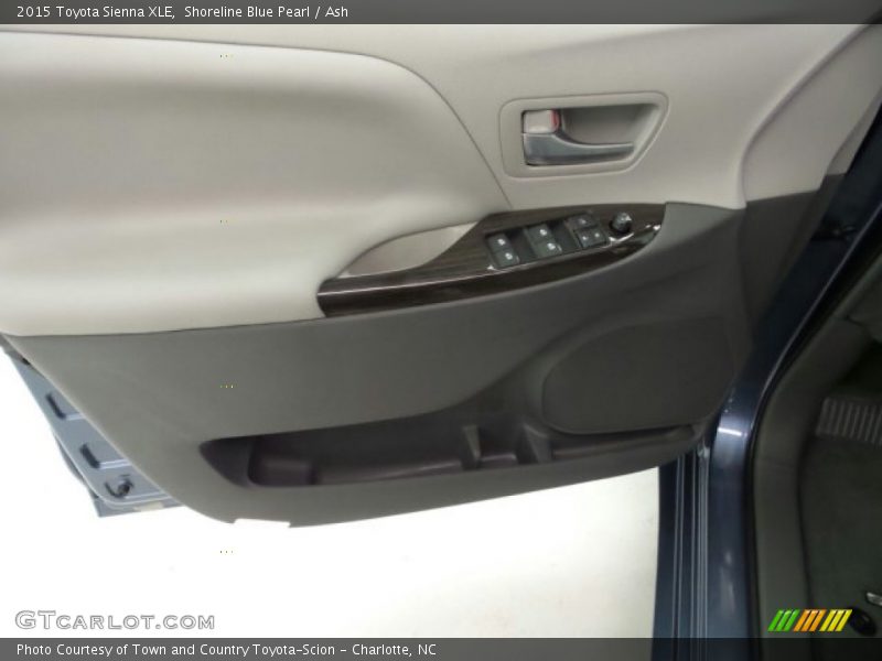 Shoreline Blue Pearl / Ash 2015 Toyota Sienna XLE