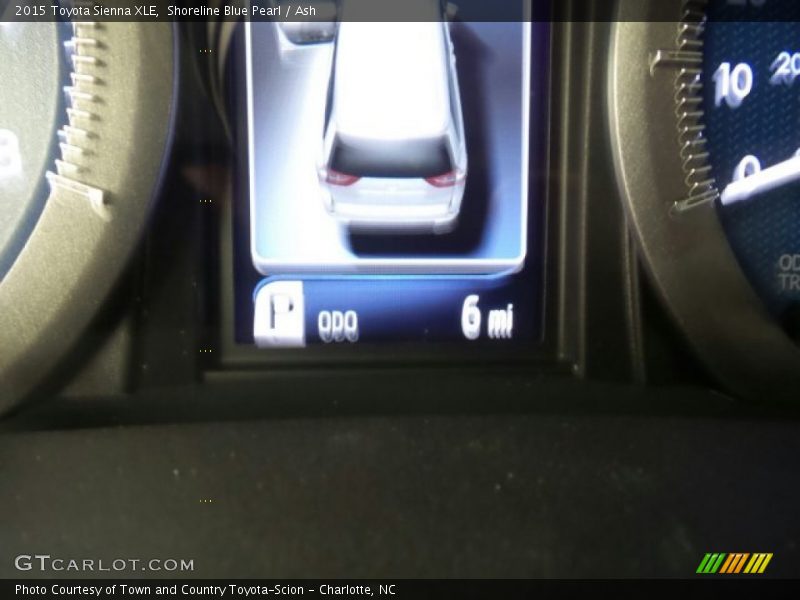 Shoreline Blue Pearl / Ash 2015 Toyota Sienna XLE