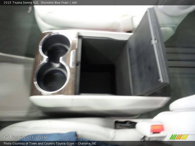 Shoreline Blue Pearl / Ash 2015 Toyota Sienna XLE