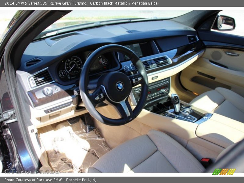Venetian Beige Interior - 2014 5 Series 535i xDrive Gran Turismo 