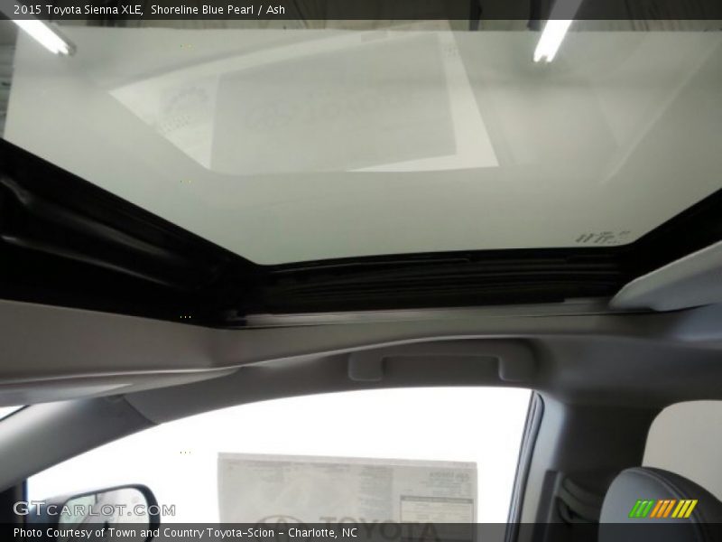 Shoreline Blue Pearl / Ash 2015 Toyota Sienna XLE