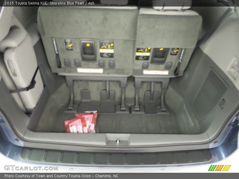 Shoreline Blue Pearl / Ash 2015 Toyota Sienna XLE