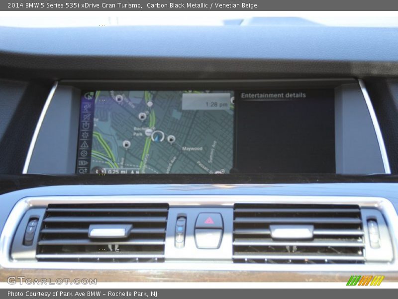 Carbon Black Metallic / Venetian Beige 2014 BMW 5 Series 535i xDrive Gran Turismo