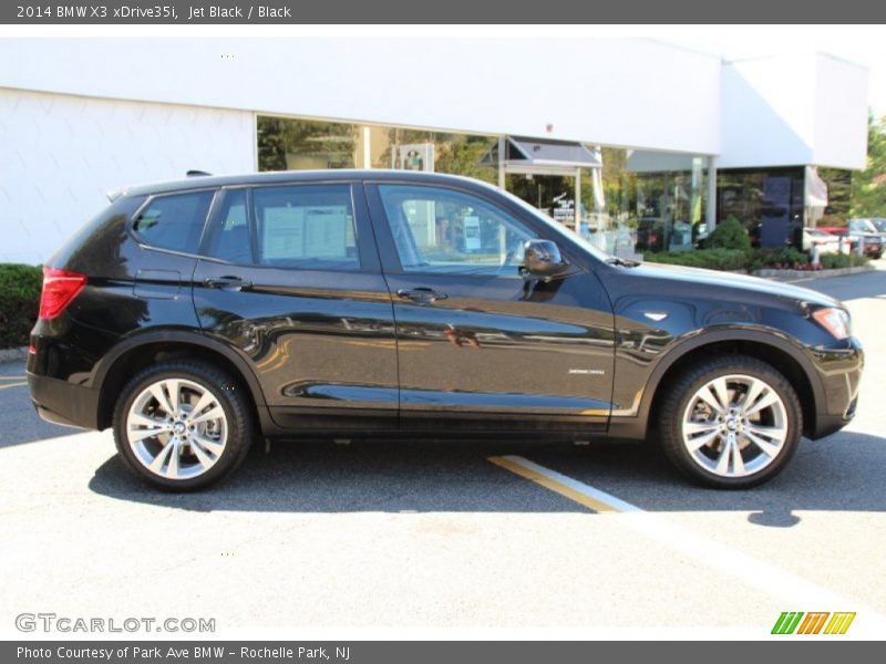 Jet Black / Black 2014 BMW X3 xDrive35i