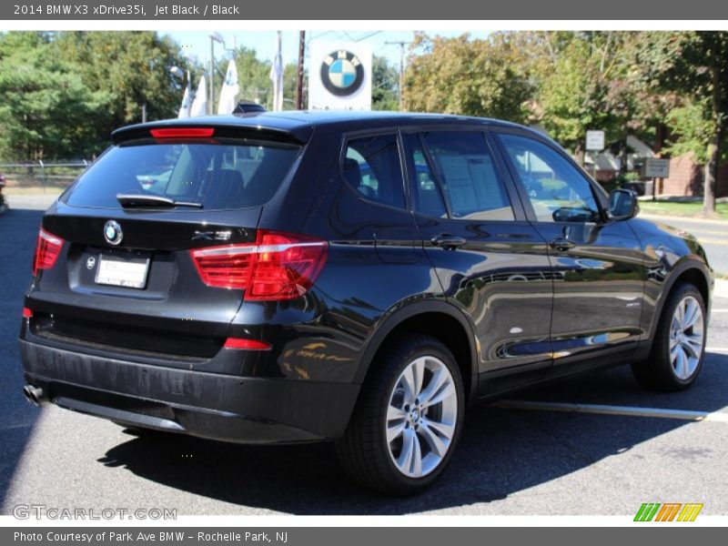 Jet Black / Black 2014 BMW X3 xDrive35i