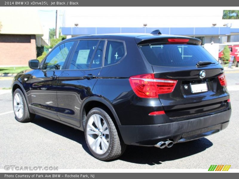 Jet Black / Black 2014 BMW X3 xDrive35i