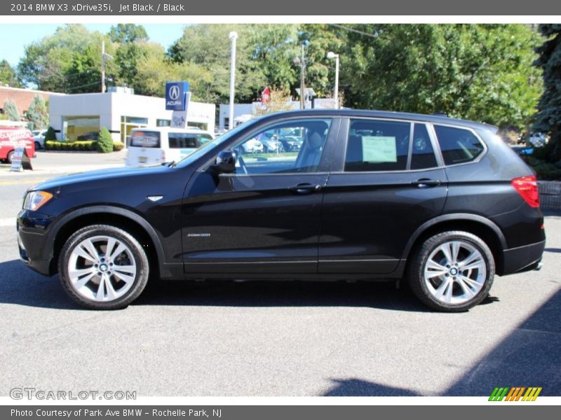 Jet Black / Black 2014 BMW X3 xDrive35i