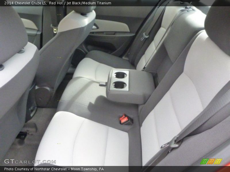 Red Hot / Jet Black/Medium Titanium 2014 Chevrolet Cruze LS