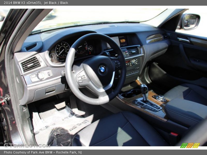 Jet Black / Black 2014 BMW X3 xDrive35i