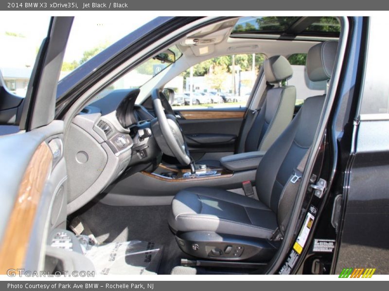 Jet Black / Black 2014 BMW X3 xDrive35i