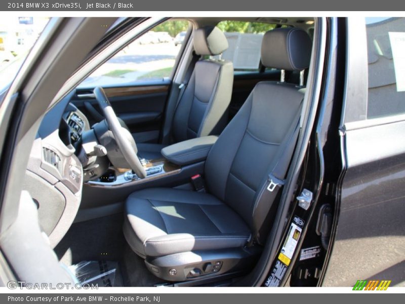 Jet Black / Black 2014 BMW X3 xDrive35i
