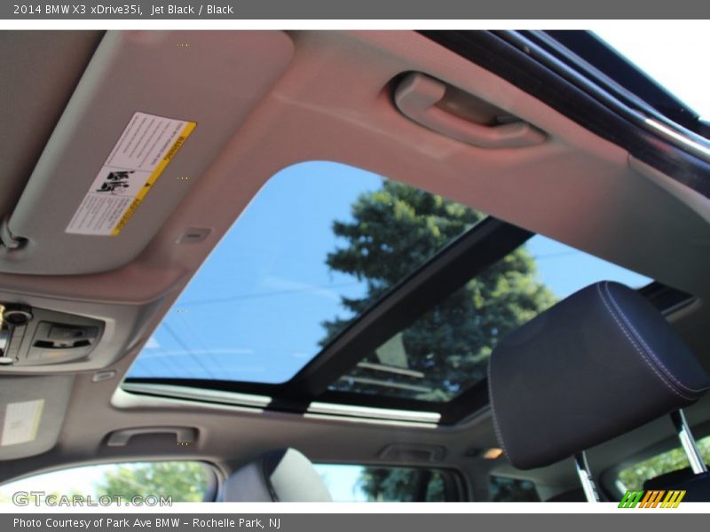 Jet Black / Black 2014 BMW X3 xDrive35i