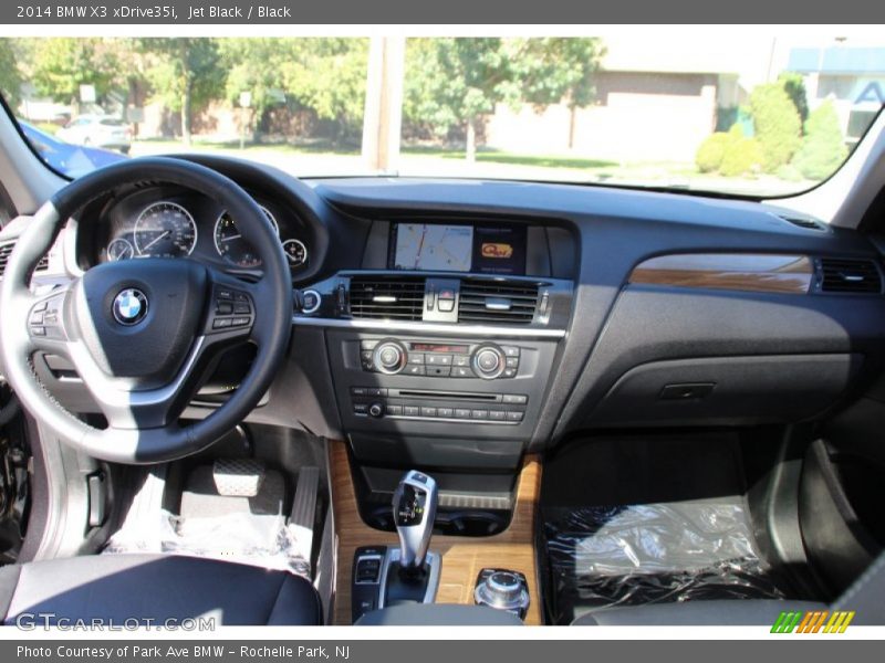 Jet Black / Black 2014 BMW X3 xDrive35i