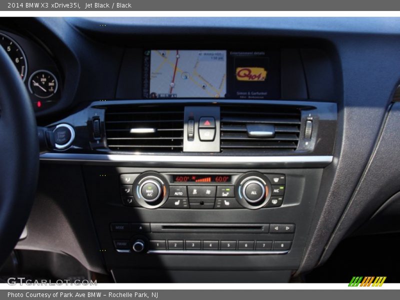 Jet Black / Black 2014 BMW X3 xDrive35i
