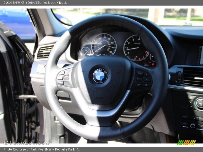 Jet Black / Black 2014 BMW X3 xDrive35i