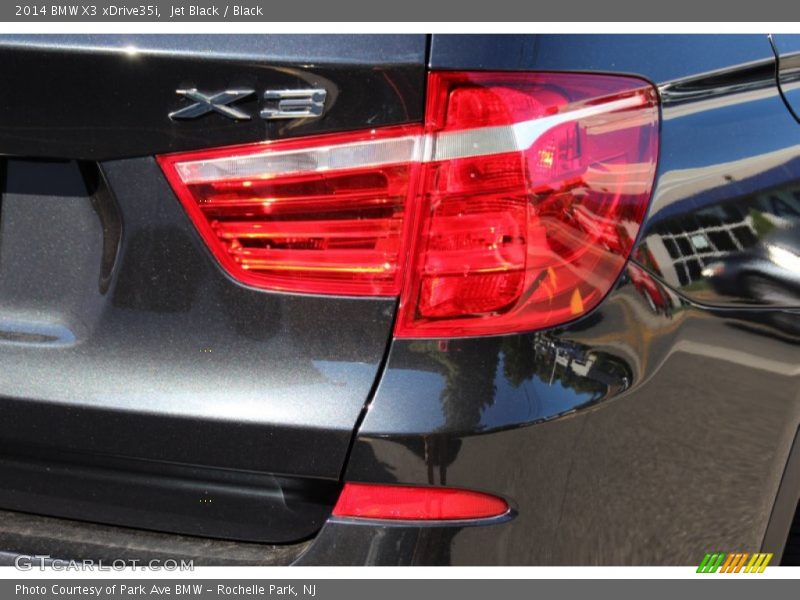 Jet Black / Black 2014 BMW X3 xDrive35i