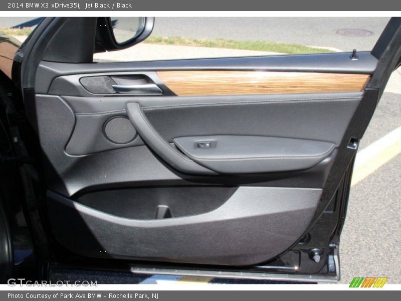 Jet Black / Black 2014 BMW X3 xDrive35i