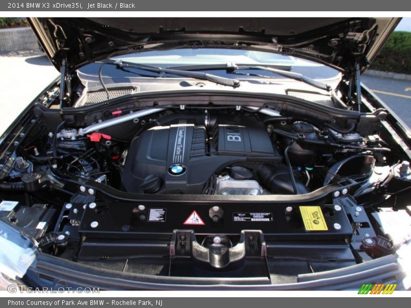 Jet Black / Black 2014 BMW X3 xDrive35i