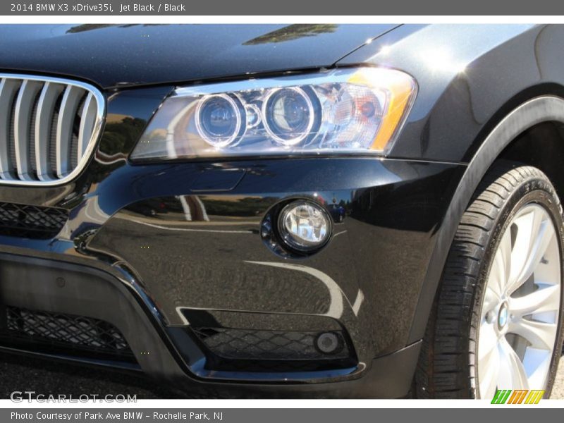 Jet Black / Black 2014 BMW X3 xDrive35i