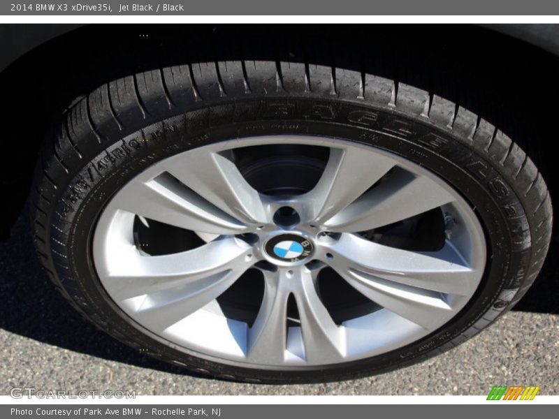 Jet Black / Black 2014 BMW X3 xDrive35i