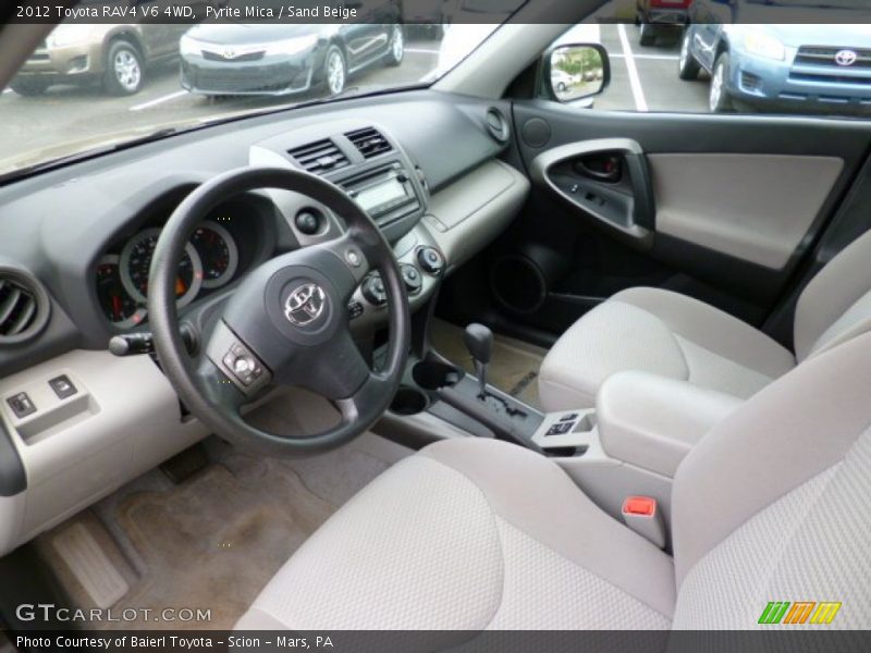 Pyrite Mica / Sand Beige 2012 Toyota RAV4 V6 4WD