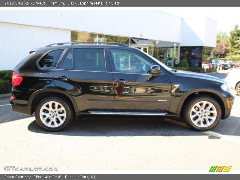 Black Sapphire Metallic / Black 2012 BMW X5 xDrive35i Premium