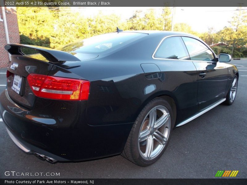 Brilliant Black / Black 2012 Audi S5 4.2 FSI quattro Coupe