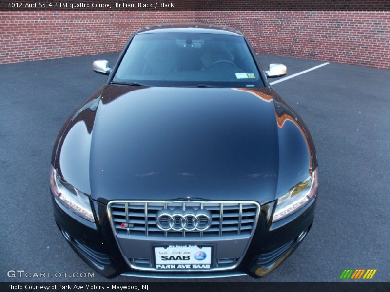 Brilliant Black / Black 2012 Audi S5 4.2 FSI quattro Coupe