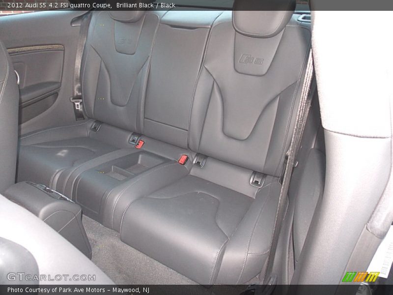 Rear Seat of 2012 S5 4.2 FSI quattro Coupe
