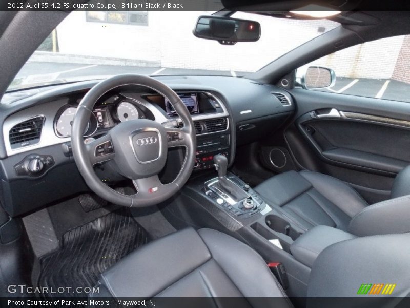  2012 S5 4.2 FSI quattro Coupe Black Interior