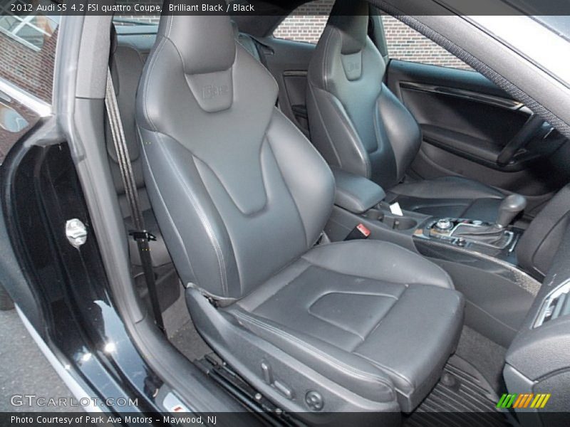 Front Seat of 2012 S5 4.2 FSI quattro Coupe