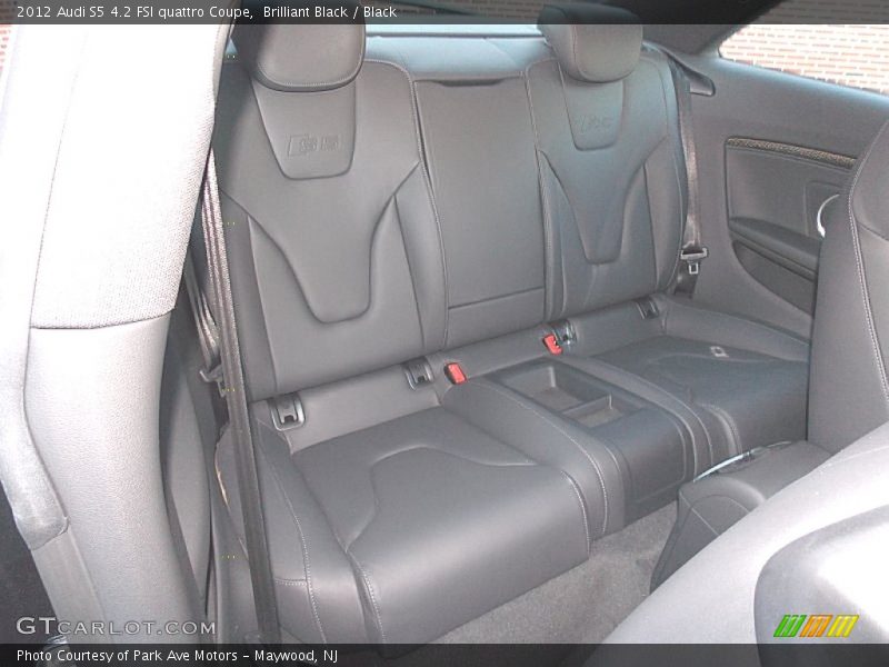 Rear Seat of 2012 S5 4.2 FSI quattro Coupe
