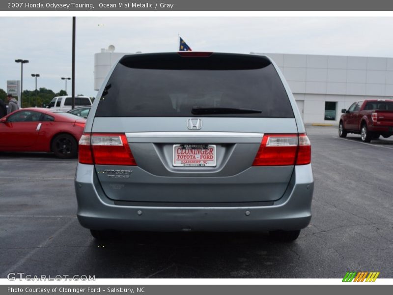 Ocean Mist Metallic / Gray 2007 Honda Odyssey Touring