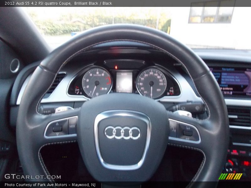 Brilliant Black / Black 2012 Audi S5 4.2 FSI quattro Coupe