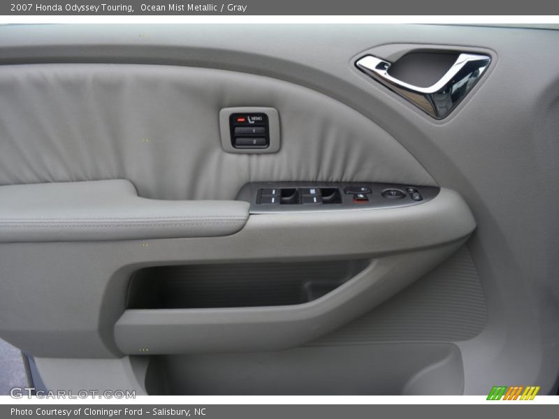 Ocean Mist Metallic / Gray 2007 Honda Odyssey Touring