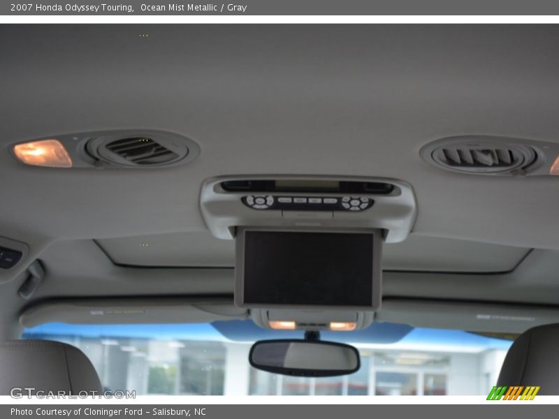 Ocean Mist Metallic / Gray 2007 Honda Odyssey Touring