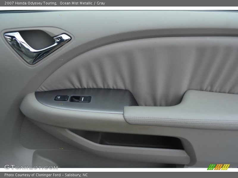 Ocean Mist Metallic / Gray 2007 Honda Odyssey Touring