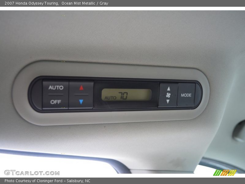 Ocean Mist Metallic / Gray 2007 Honda Odyssey Touring