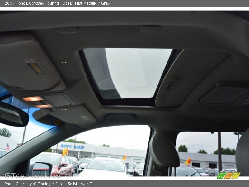 Ocean Mist Metallic / Gray 2007 Honda Odyssey Touring