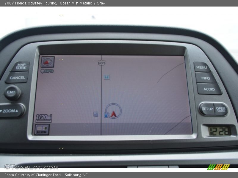 Ocean Mist Metallic / Gray 2007 Honda Odyssey Touring