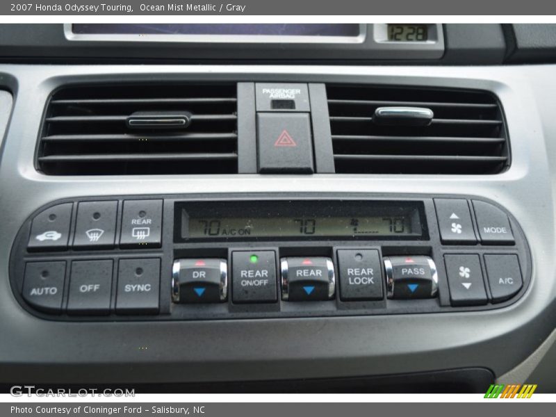Ocean Mist Metallic / Gray 2007 Honda Odyssey Touring