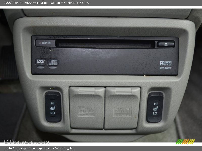 Ocean Mist Metallic / Gray 2007 Honda Odyssey Touring