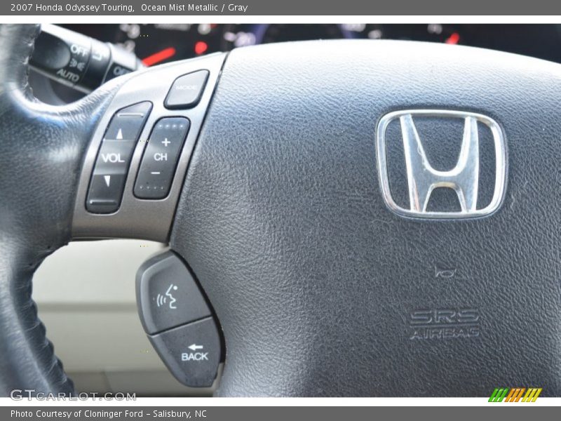 Ocean Mist Metallic / Gray 2007 Honda Odyssey Touring