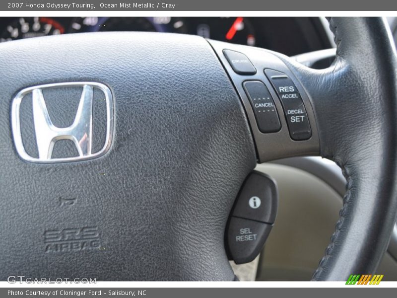 Ocean Mist Metallic / Gray 2007 Honda Odyssey Touring